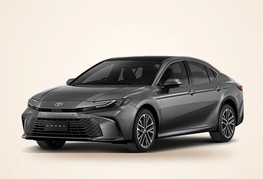 Toyota Camry, three-quarter front view