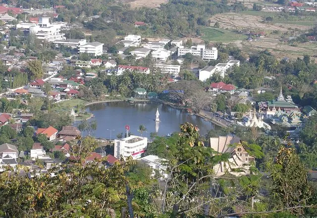 Mae Hong Son town, northern Thailand